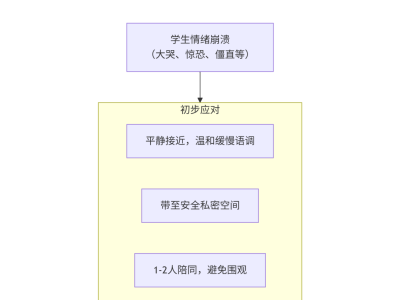 关于学校安全事件处理的思考--学生情绪崩溃处理流程（转载）