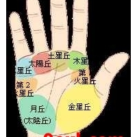 掌中纹线基础知识--三种纹与八大丘