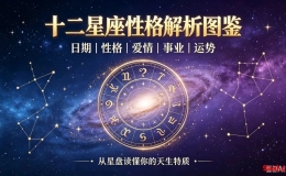 十二星座性格解析图鉴
