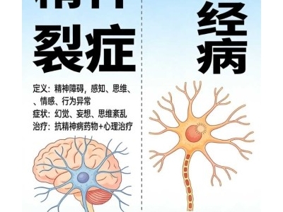 精神分裂症跟神经病有什么区别吗