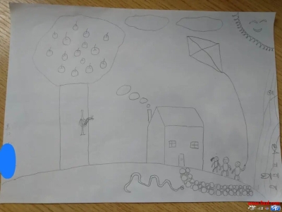 12岁男孩房树人分析（转）