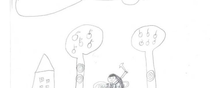 房树人心理绘画-压力重重的女孩（转载）