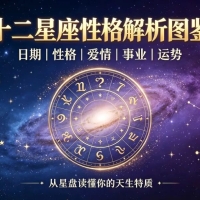 十二星座性格解析图鉴