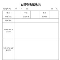 心理咨询师必备技能：填写心理咨询记录（危机个案版）